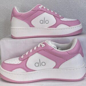 Alo Recovery Mode Women’s Sneaker – Pink/White (Size 7)